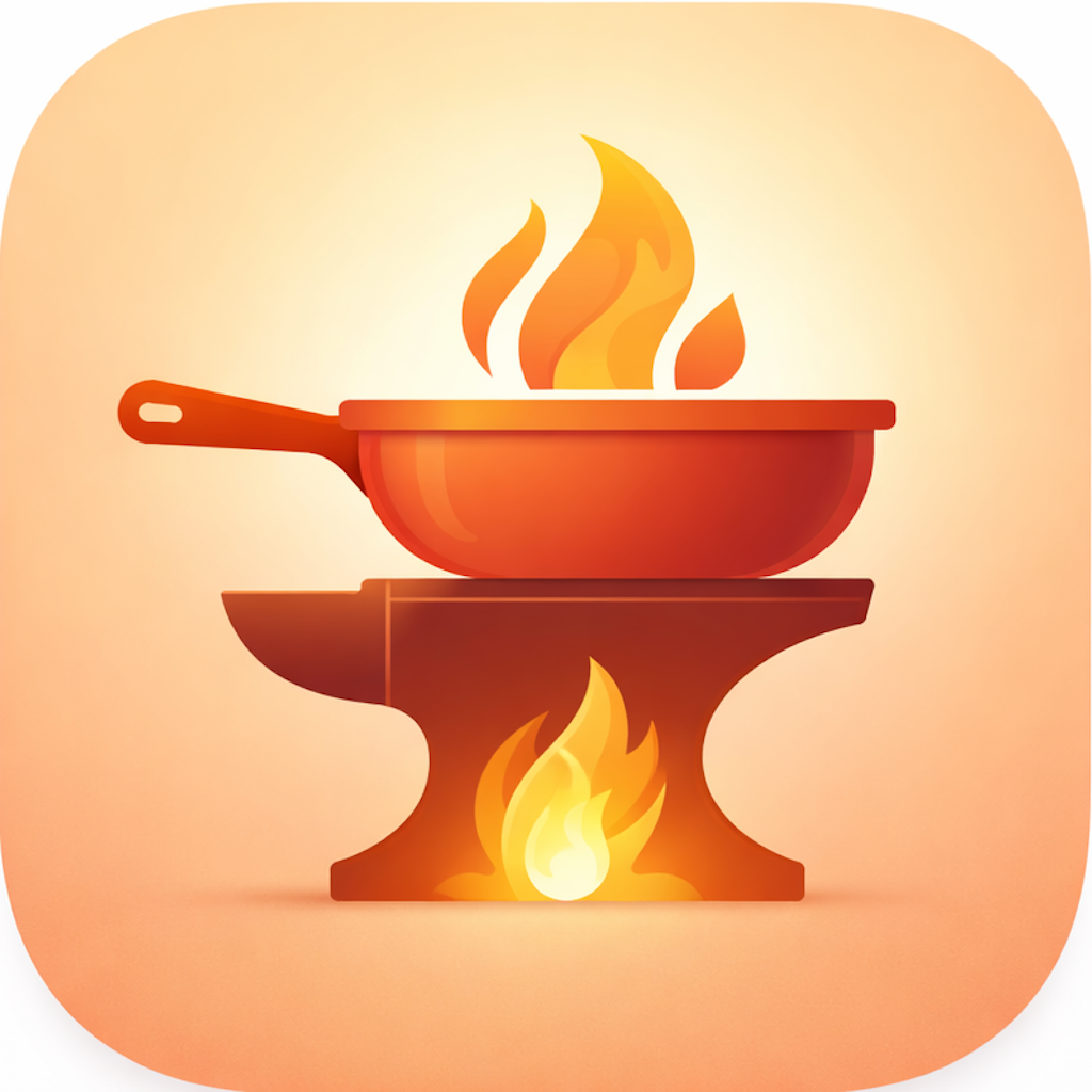 RecipeForge App Icon